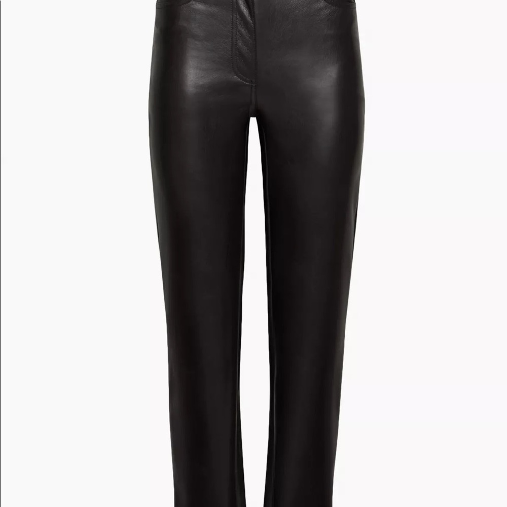 Aritzia Wilfred The Melina Pant Vegan Leather Pant